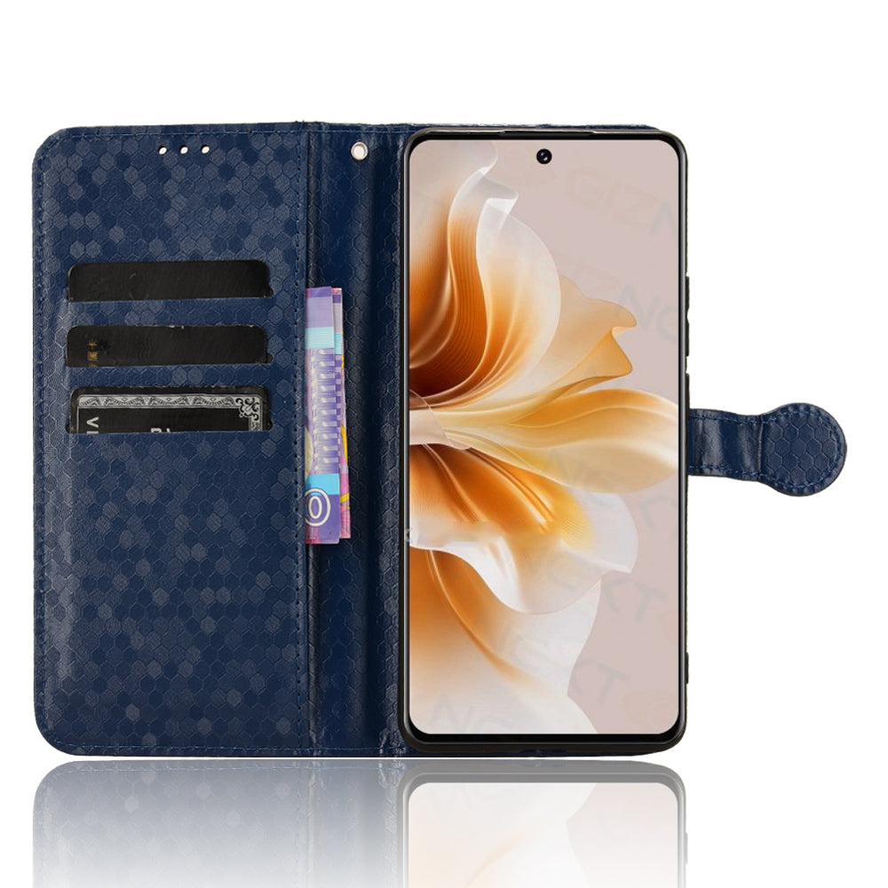 For Oppo A3 Pro 5G Case PU Leather Dots Pattern Wallet Phone Cover