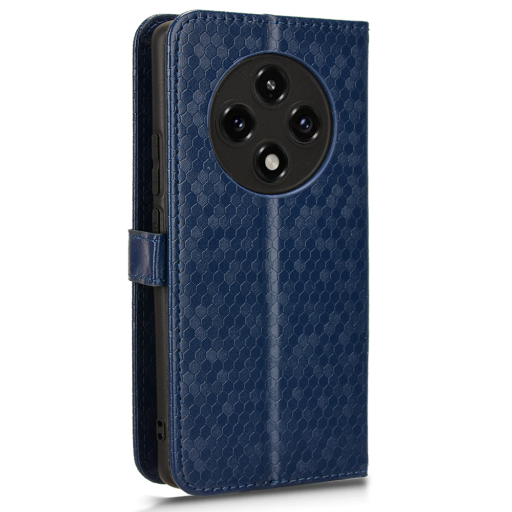 For Oppo A3 Pro 5G Case PU Leather Dots Pattern Wallet Phone Cover