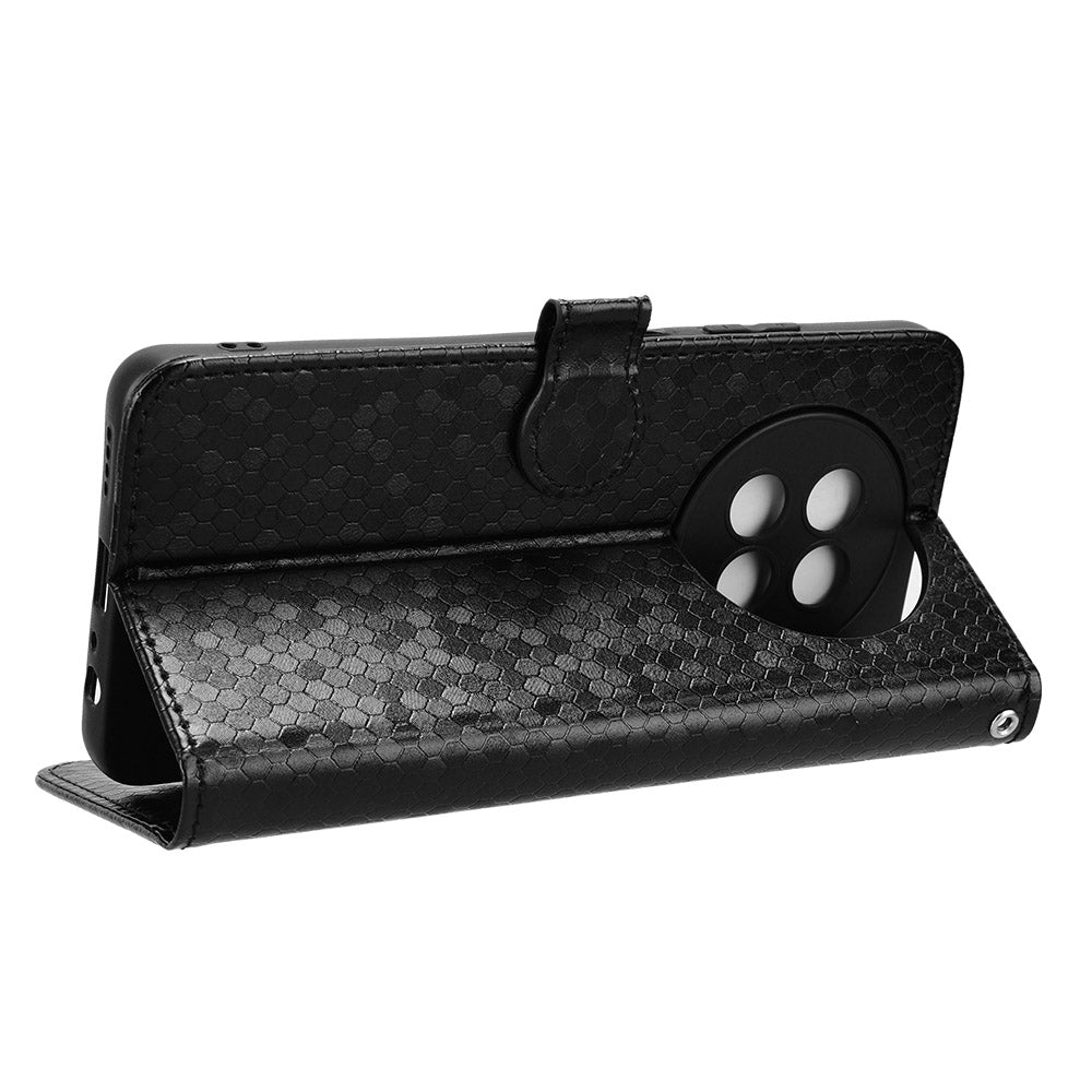 For Realme 12 Case Dots Pattern PU Leather Wallet Phone Cover