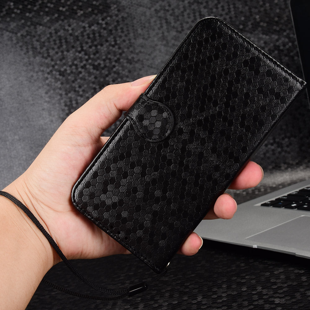 For vivo Y100 5G (Indonesia) / Y200e 5G / V30 Lite 5G (India) Wallet Case Dots Pattern PU Leather Flip Phone Cover
