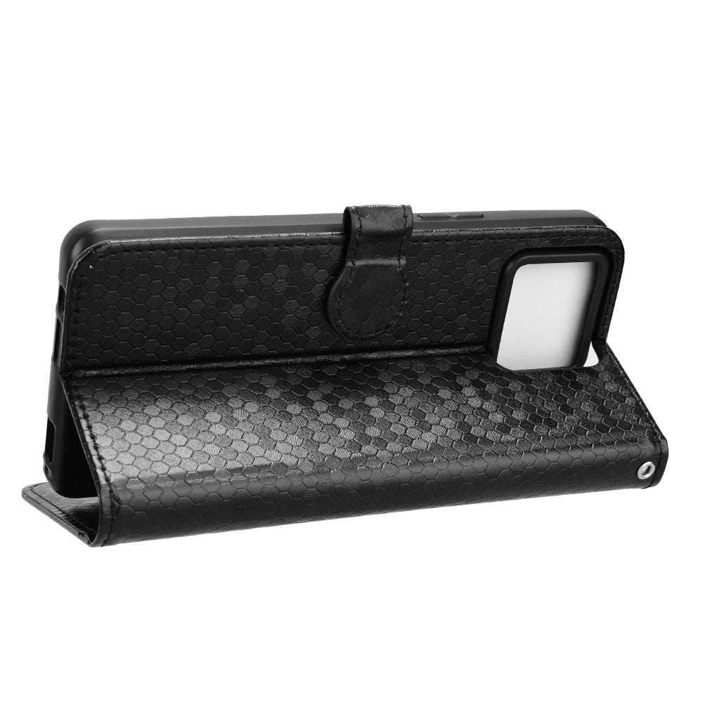 For Asus Zenfone 11 Ultra 5G Case PU Leather Magnetic Buckle Phone Cover Dots Pattern Imprinted