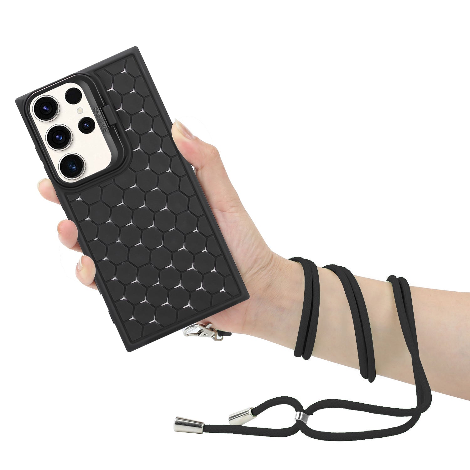 For Samsung Galaxy S23 Ultra TPU Case Heat Dissipation Phone Cover with Lanyard