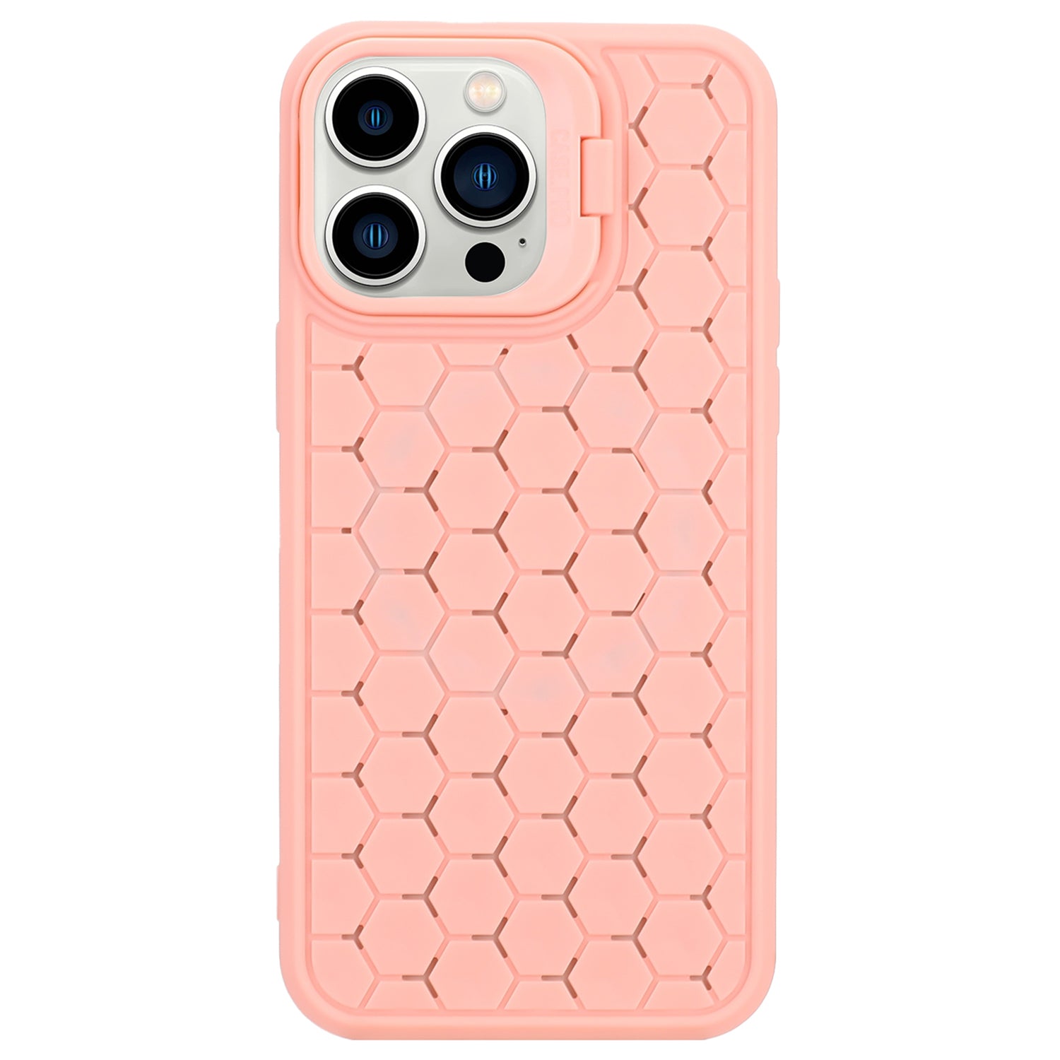 For iPhone 15 Pro TPU Case Heat Dissipation Protective Cover with Kickstand