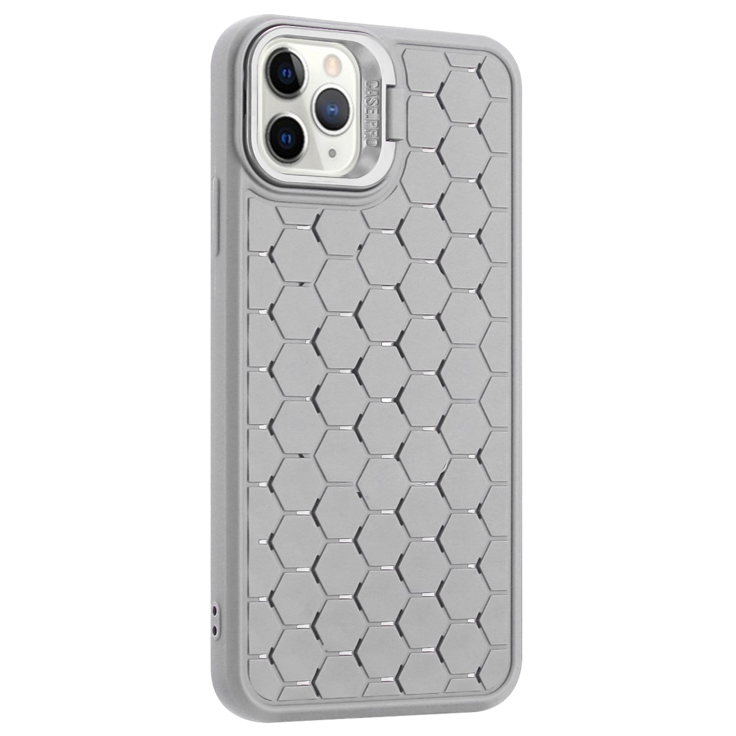 For iPhone 11 Pro Case Heat Dissipation Shockproof TPU Phone Cover with Kickstand