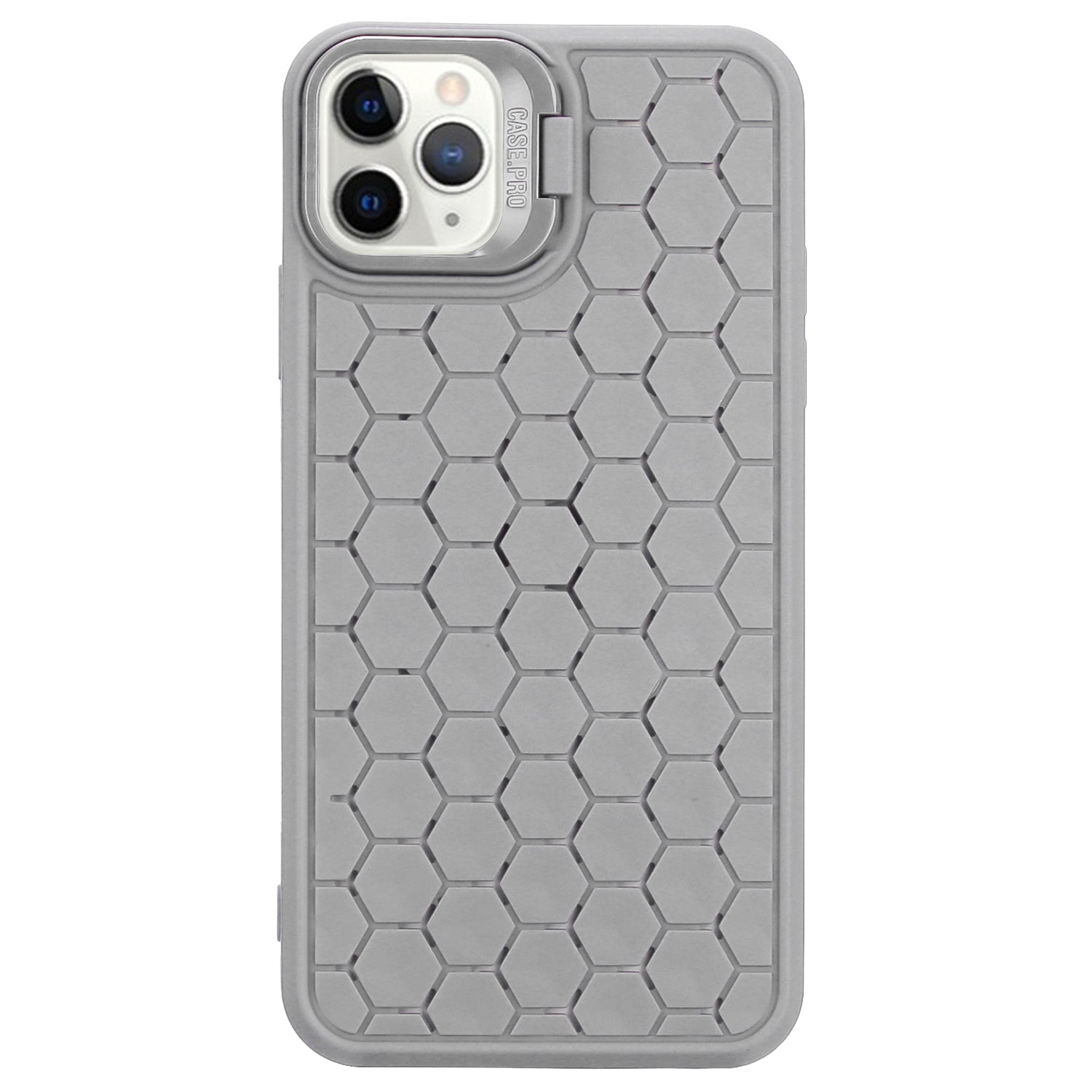 For iPhone 11 Pro Case Heat Dissipation Shockproof TPU Phone Cover with Kickstand