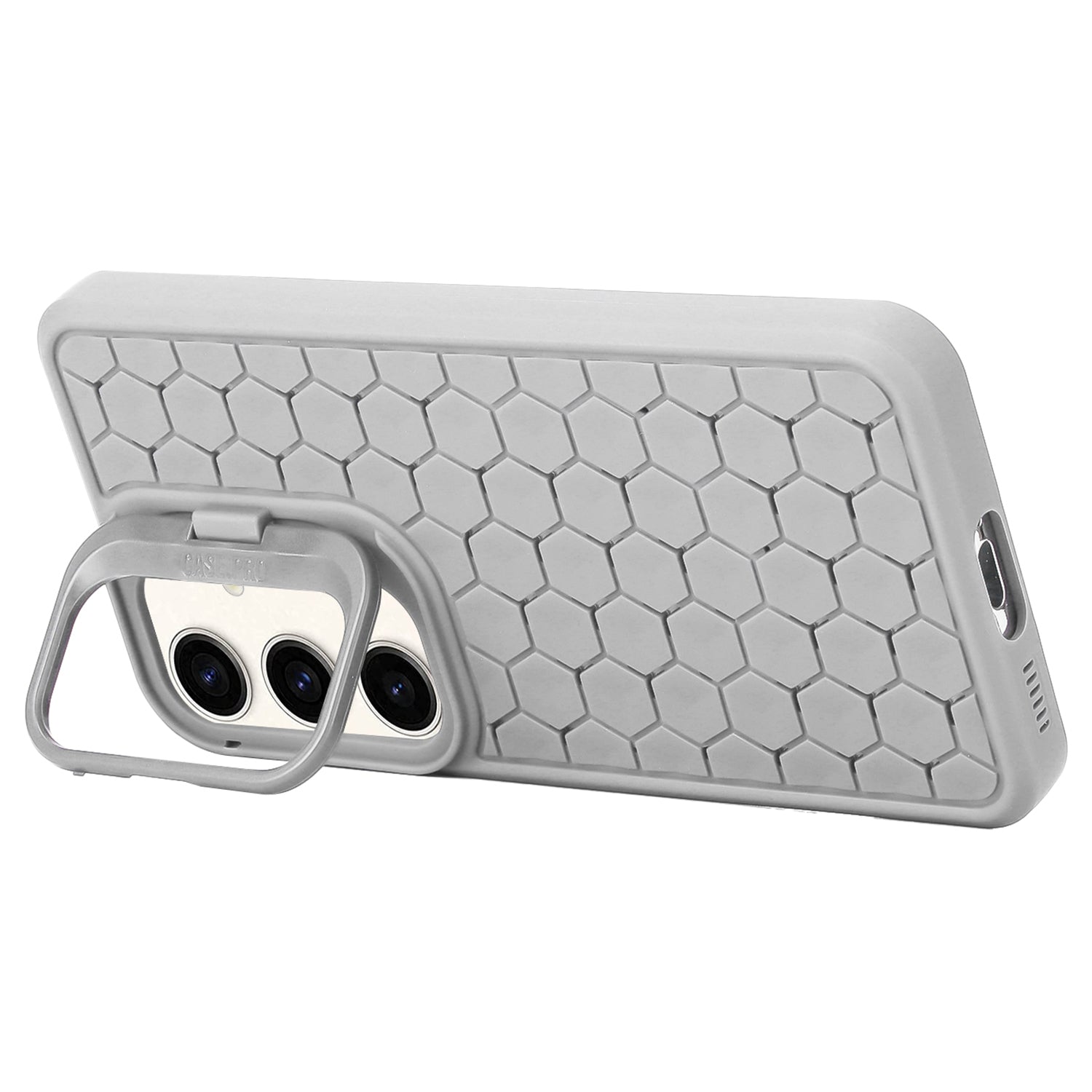 For Samsung Galaxy S24 Kickstand Case Heat Dissipation Phone TPU Cover