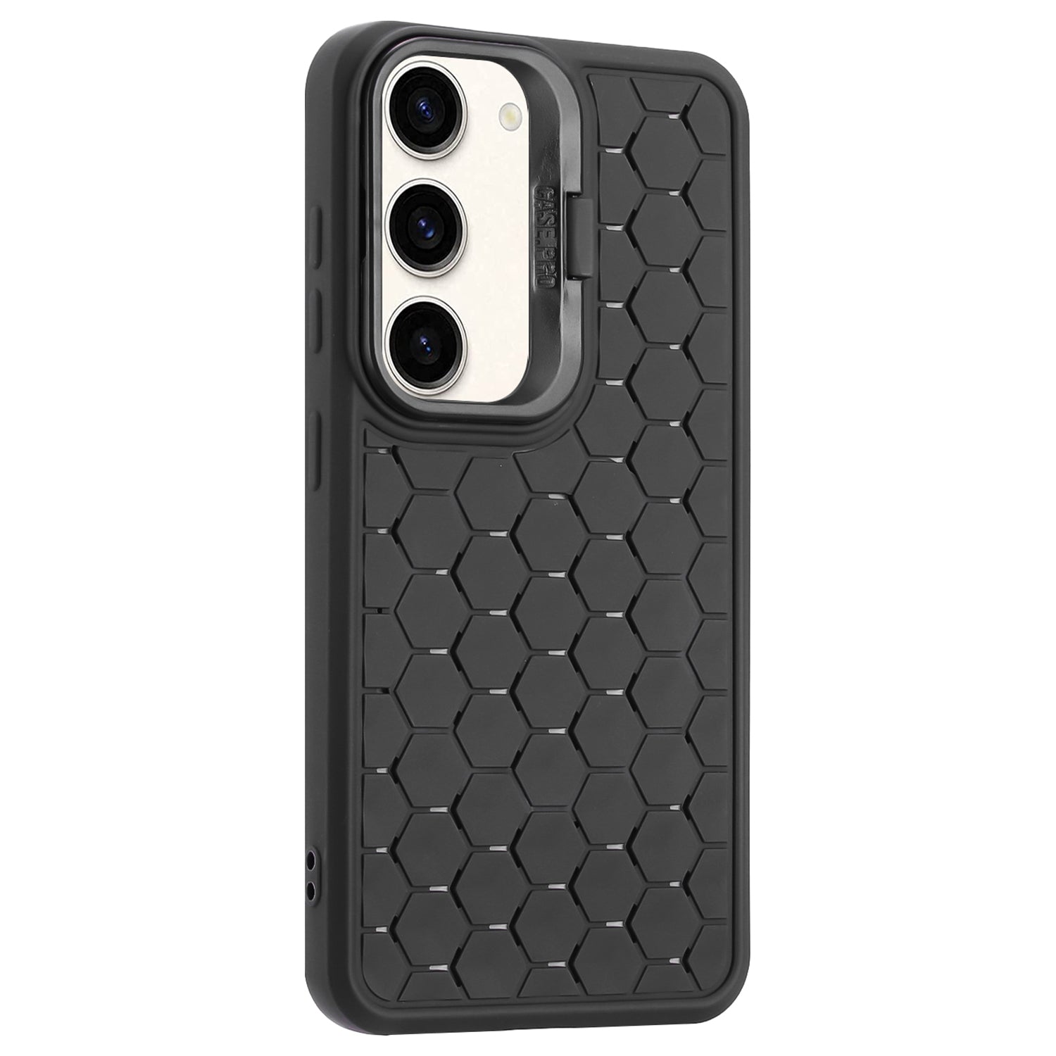 For Samsung Galaxy S23 Case Breathable TPU Phone Cover Kickstand Phone Shell