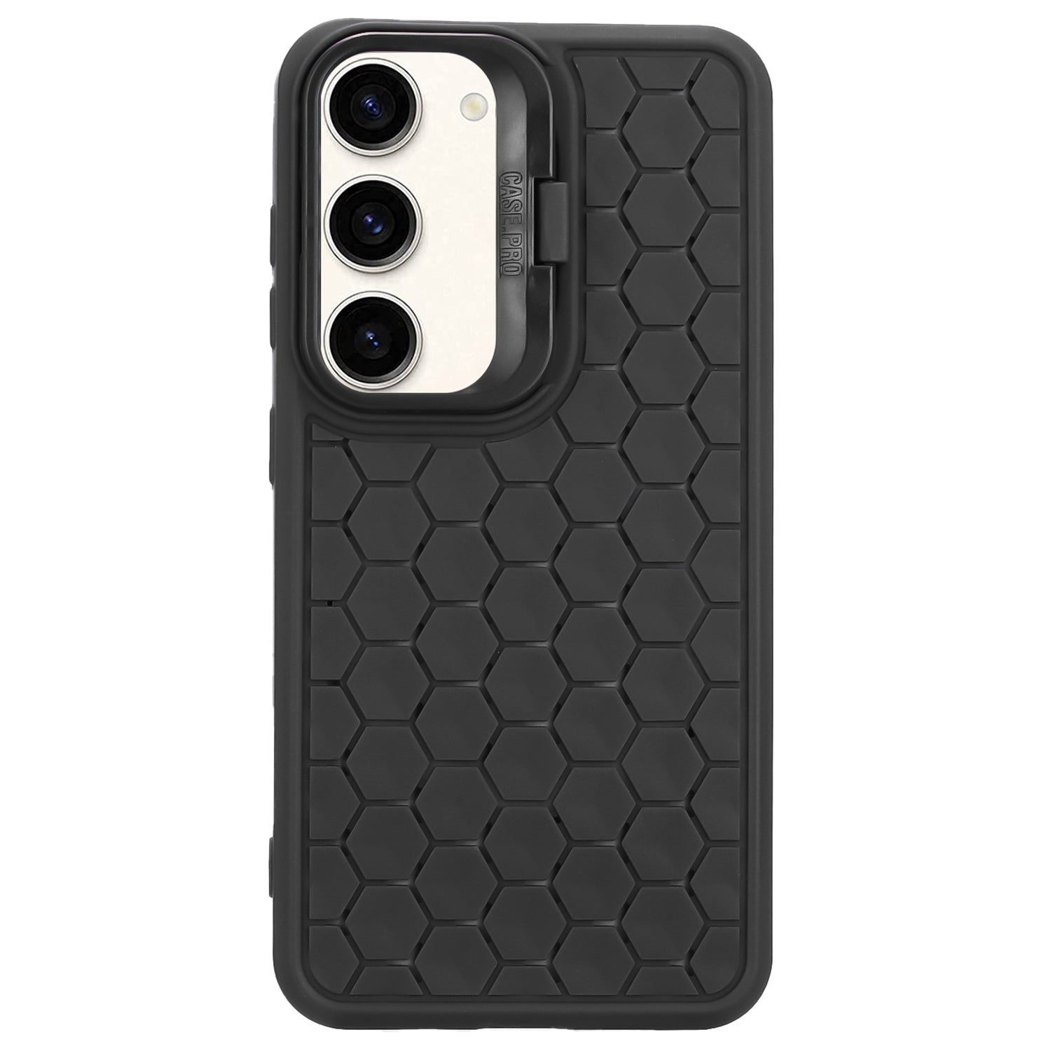 For Samsung Galaxy S23 Case Breathable TPU Phone Cover Kickstand Phone Shell