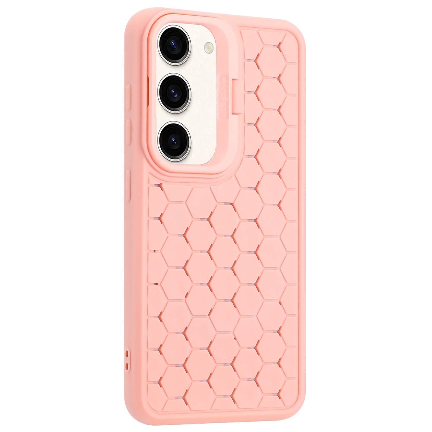 For Samsung Galaxy S23+ Case Heat Dissipation TPU Phone Cover with Lens Kickstand