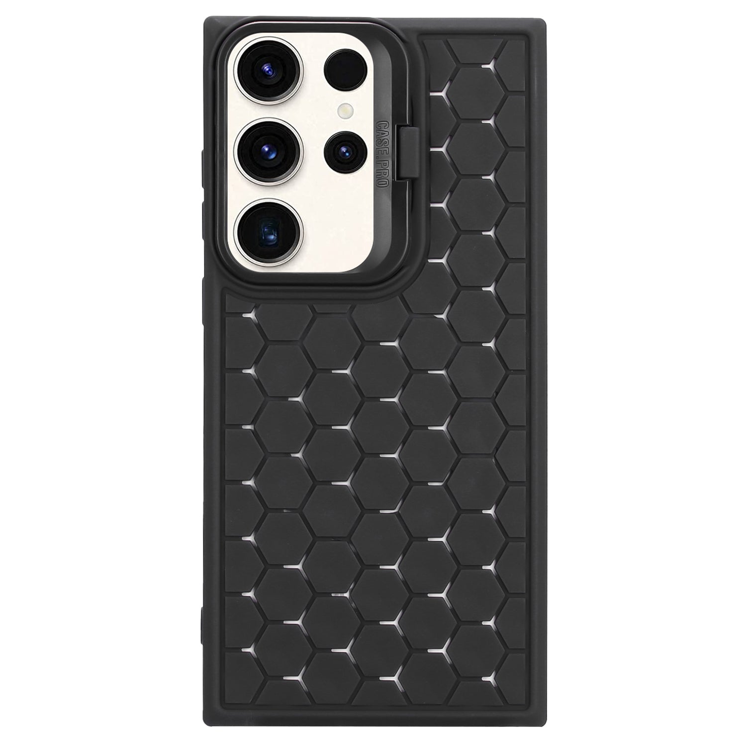 For Samsung Galaxy S23 Ultra Case Protective TPU Breathable Cooling Phone Cover with Kickstand