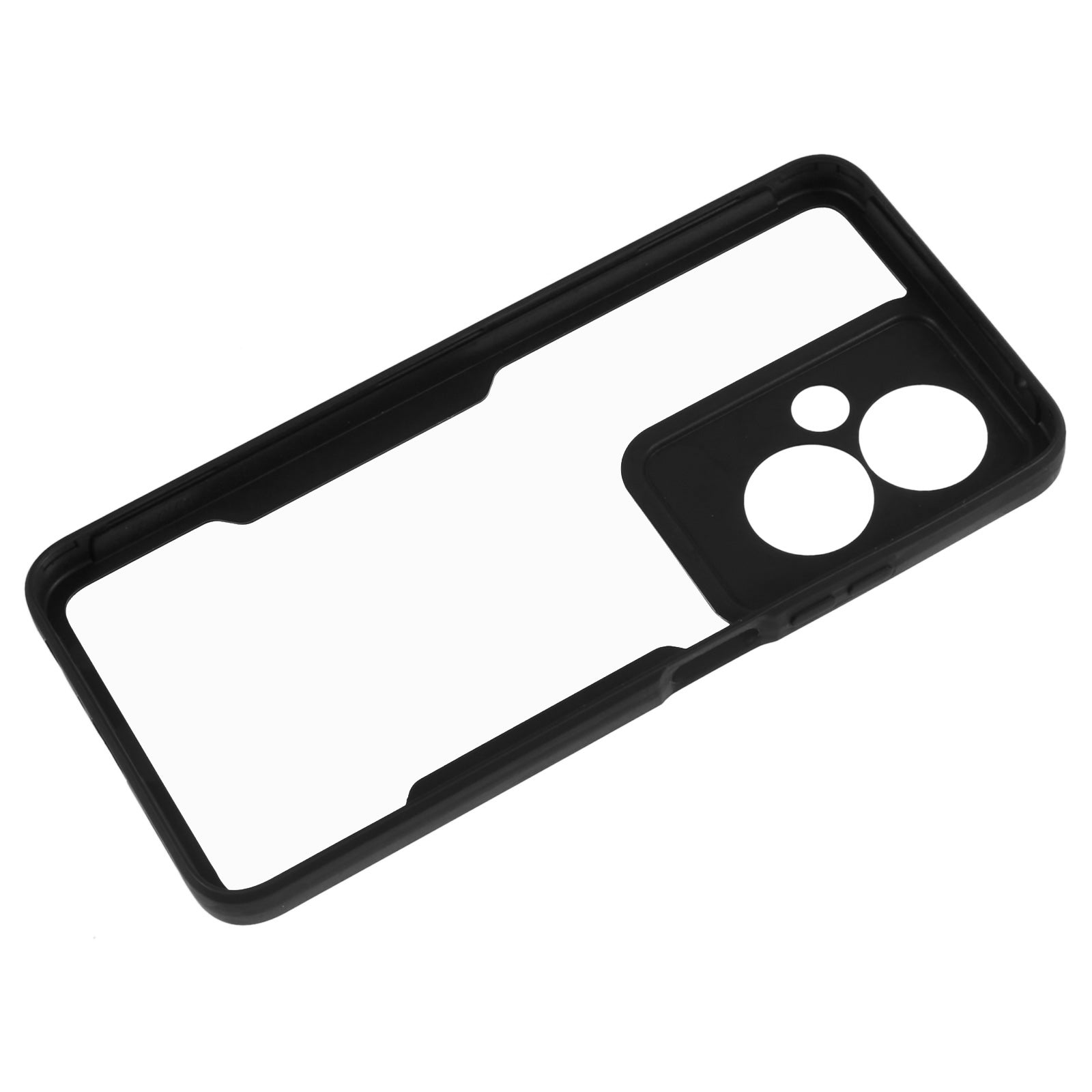 For Oppo A2 5G / A79 5G Case Acrylic+TPU Full Body Shockproof Phone Cover with PET Screen Protector