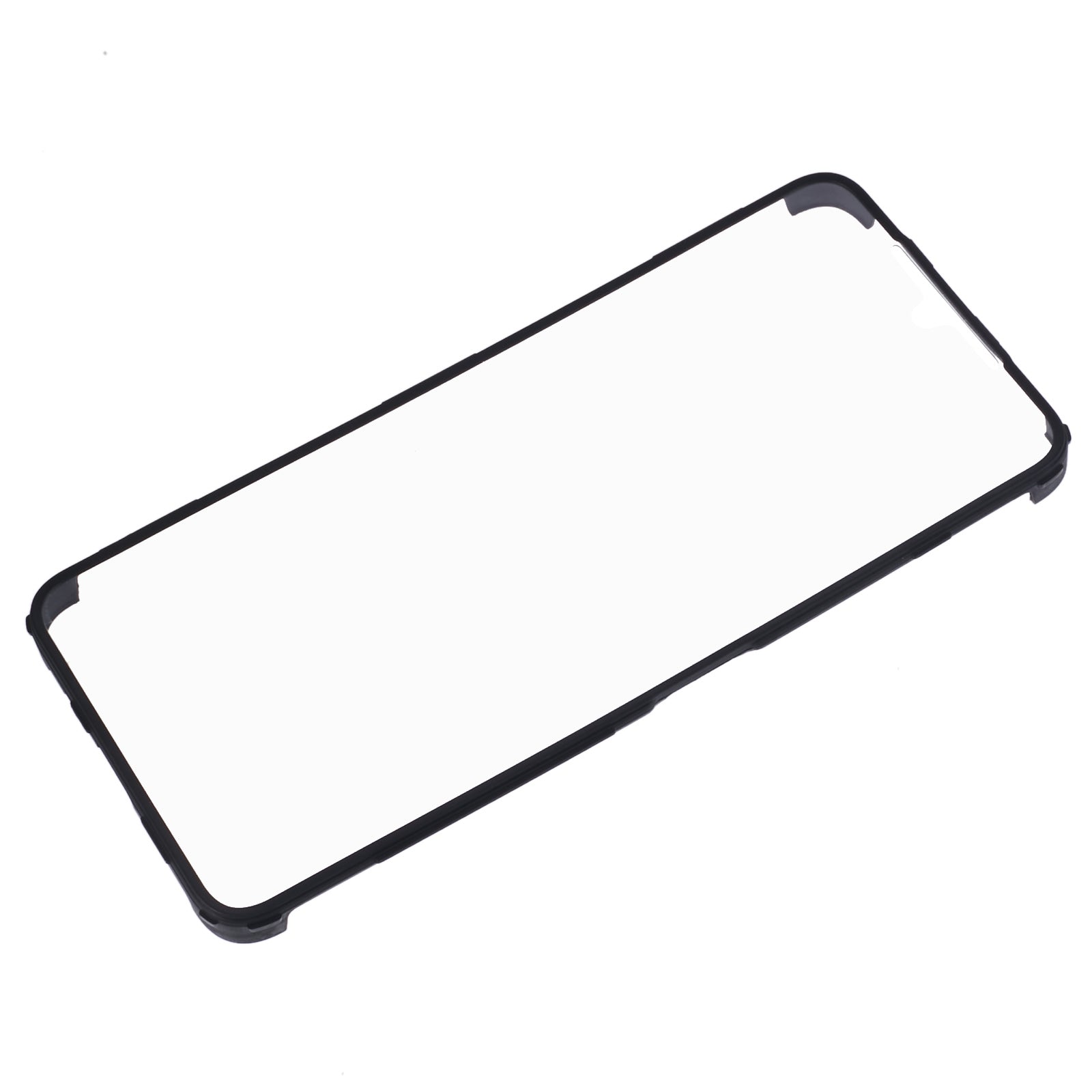 For Xiaomi Redmi A3 / Poco C61 4G Case Shockproof Acrylic + TPU Phone Shell, Built-In PET Screen Protector, Black