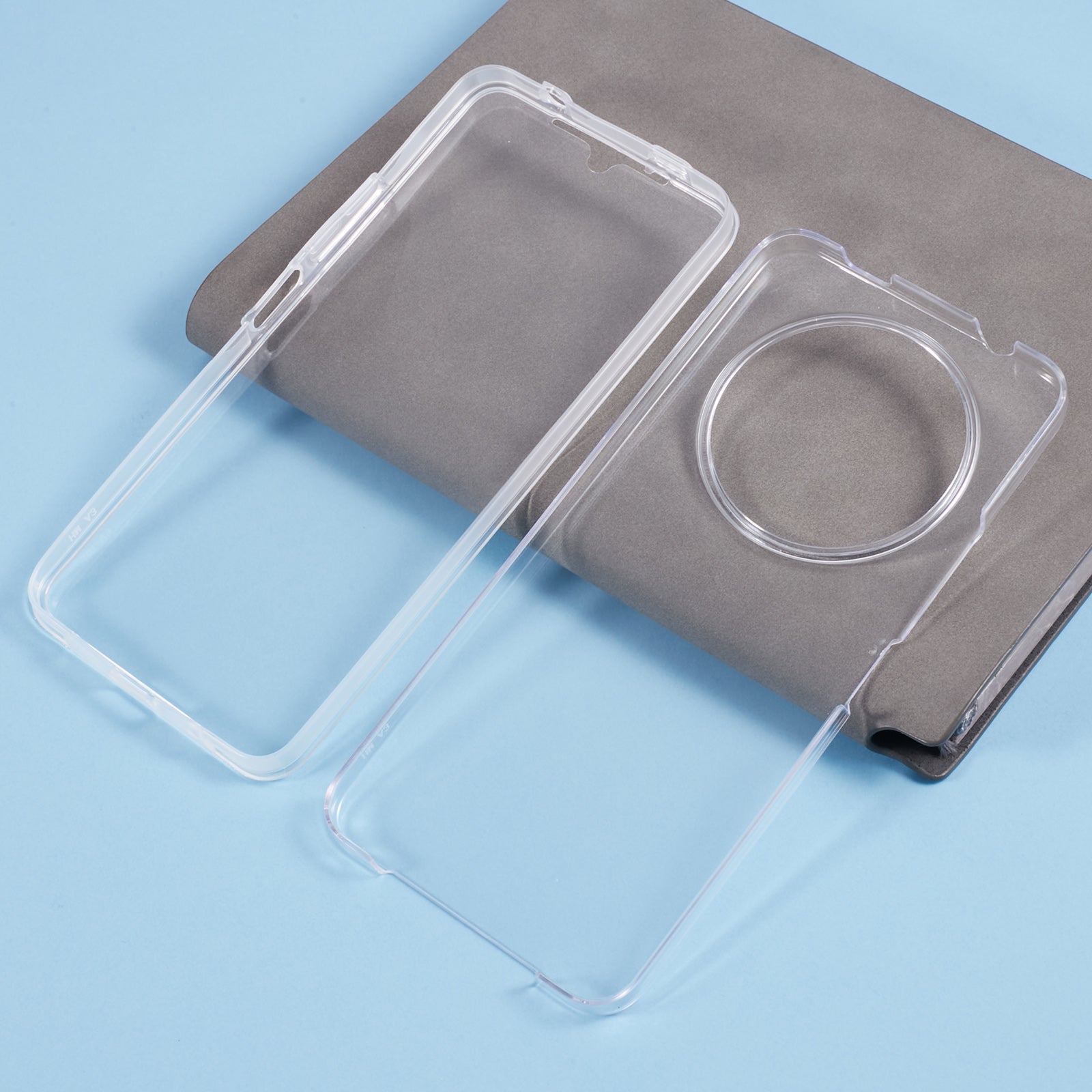 For Xiaomi Redmi A3 / Poco C61 4G Clear Case Acrylic + PET 360 Degree Full Body Protective Cover