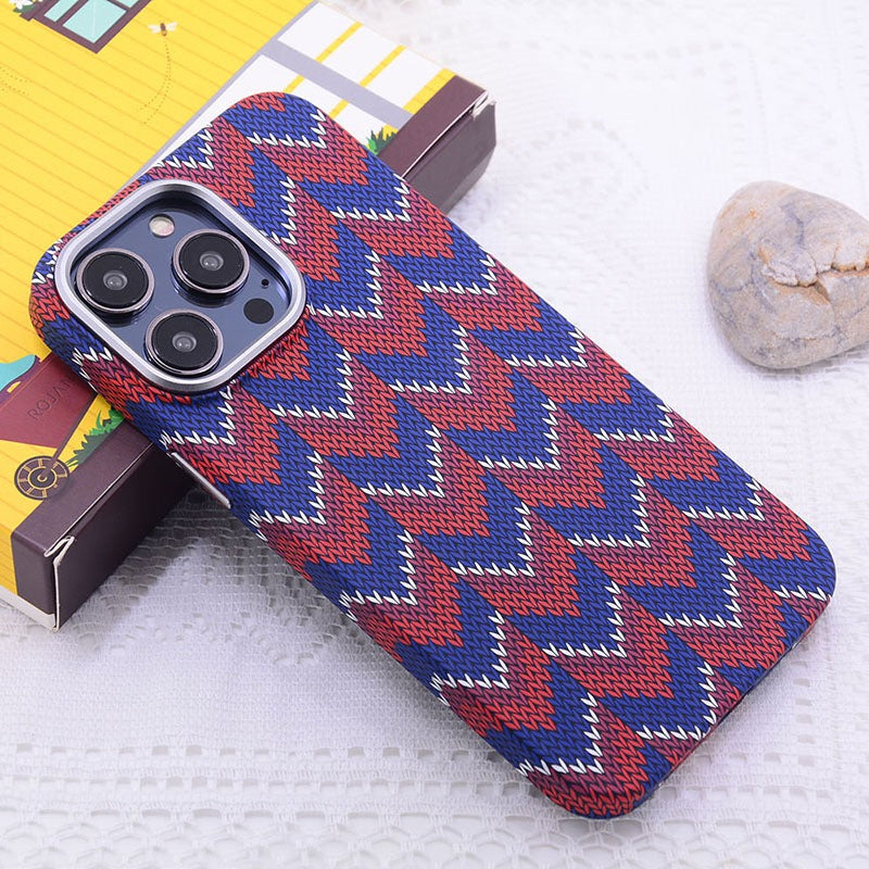 For iPhone 12 Pro Max 6.7 inch Case Hard PC Luminous Phone Cover Compatible with MagSafe