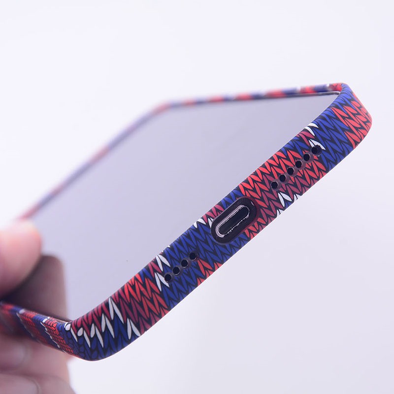 For iPhone 12 Pro / 12 6.1 inch Case Luminous Magnetic PC Phone Cover Compatible with MagSafe