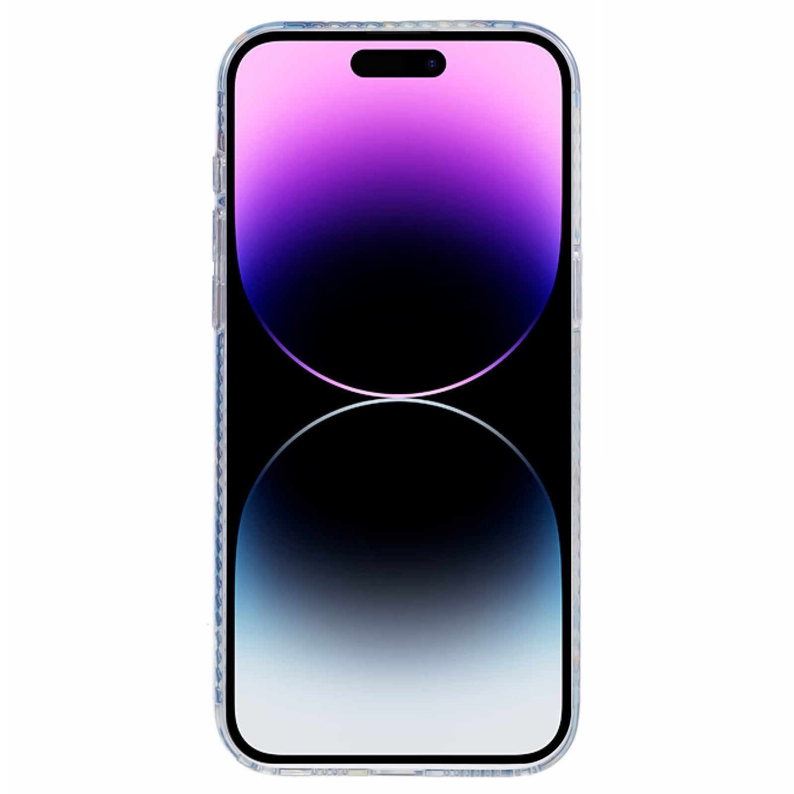 MP Series For iPhone 14 Pro Max Magnetic Case IMD Pattern TPU+Acrylic Electroplating Phone Cover
