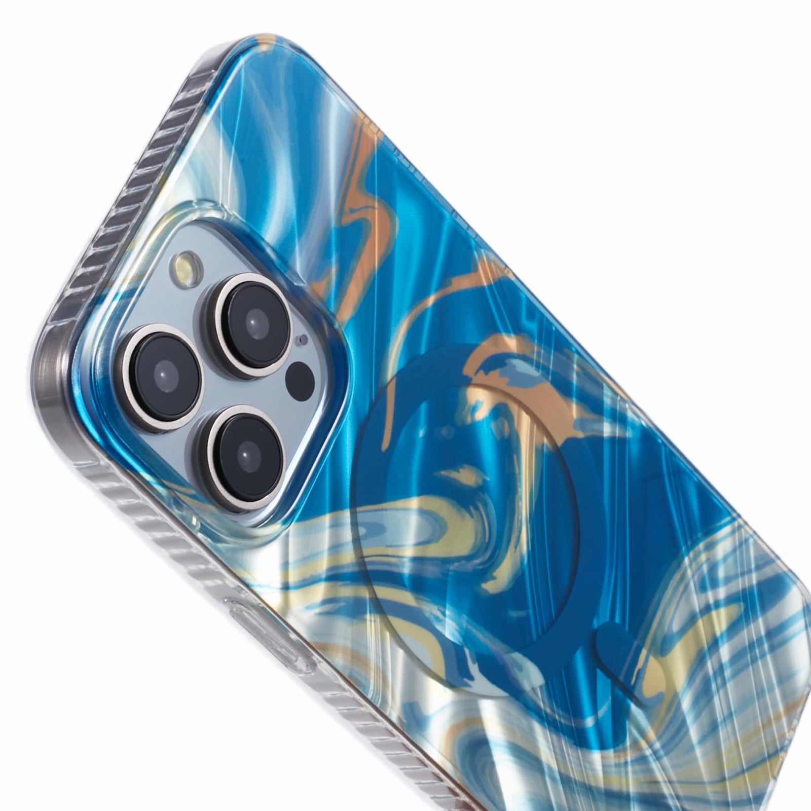 MP Series For iPhone 13 Pro Max Electroplating Case TPU+Acrylic IMD Phone Cover Compatible with MagSafe