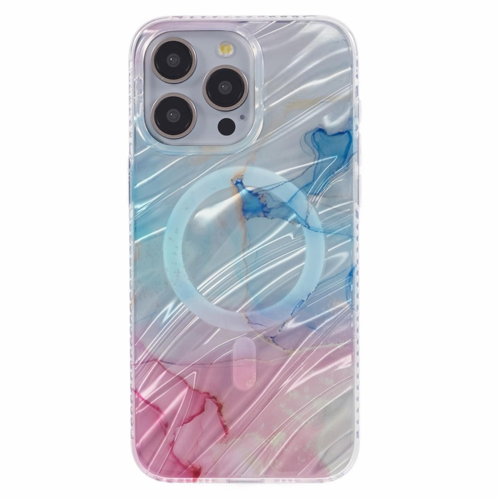 MP Series For iPhone 13 Pro Max Electroplating Case TPU+Acrylic IMD Phone Cover Compatible with MagSafe