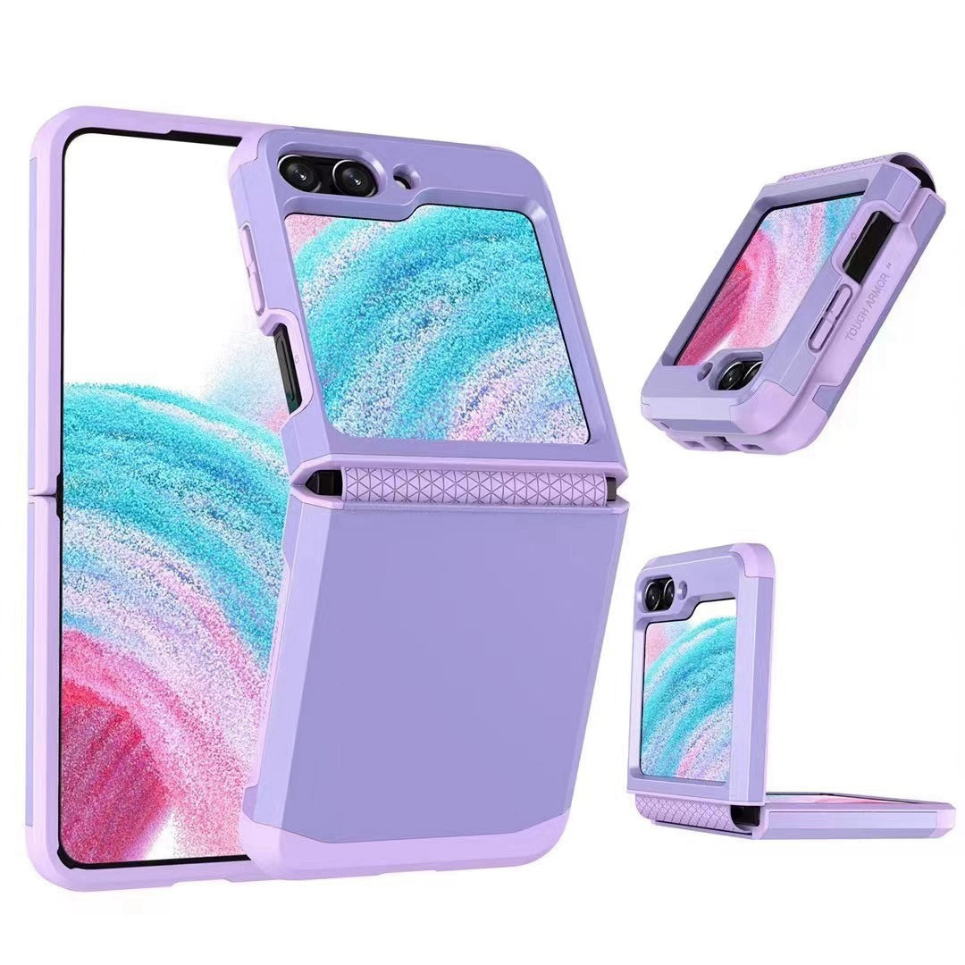 SGP Armor Series For Samsung Galaxy Z Flip5 5G PC Case Hinge Protection Folding Phone Protective Cover