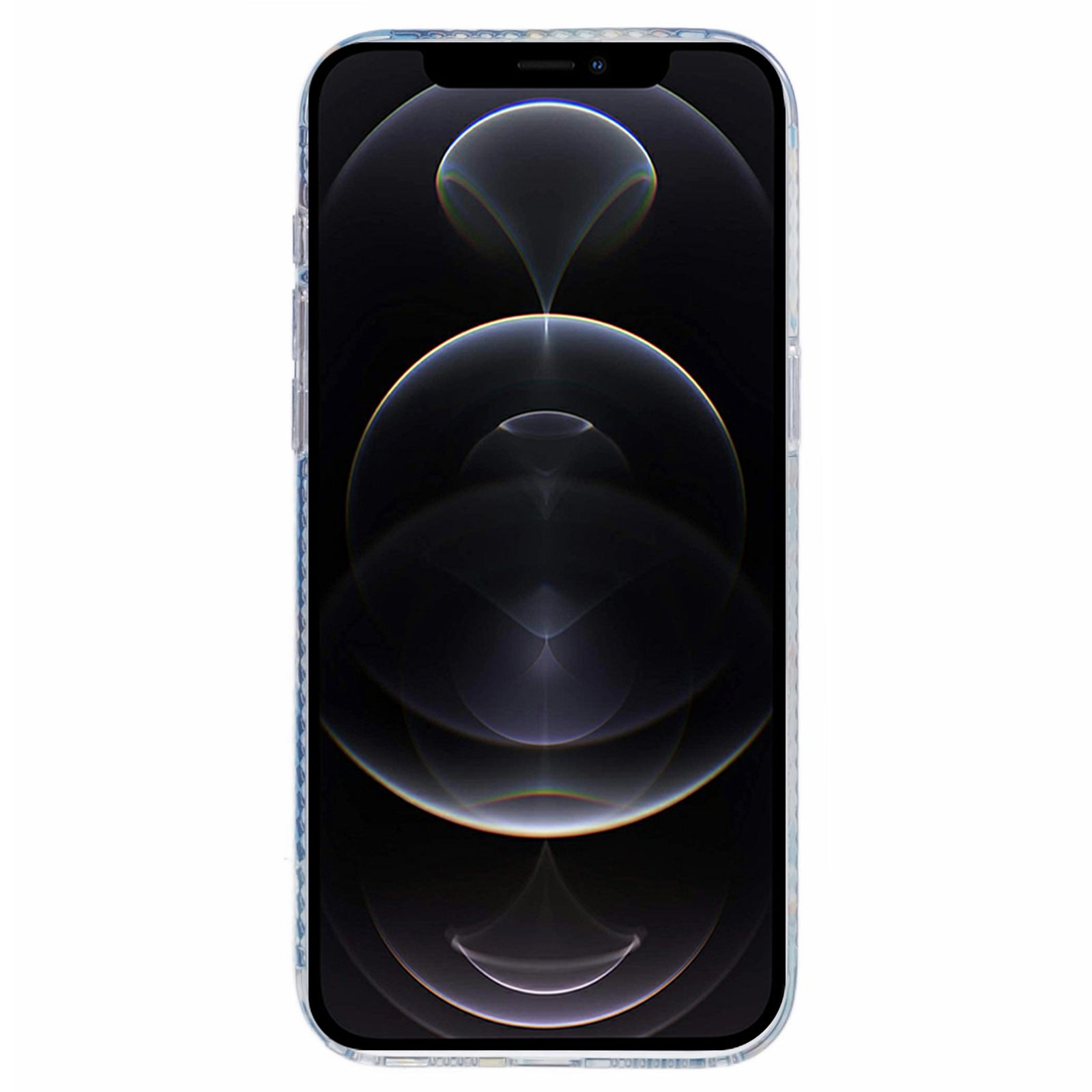 MP Series For iPhone 12 Pro Max Magnetic Case Electroplating TPU+Acrylic Watercolor Phone Cover