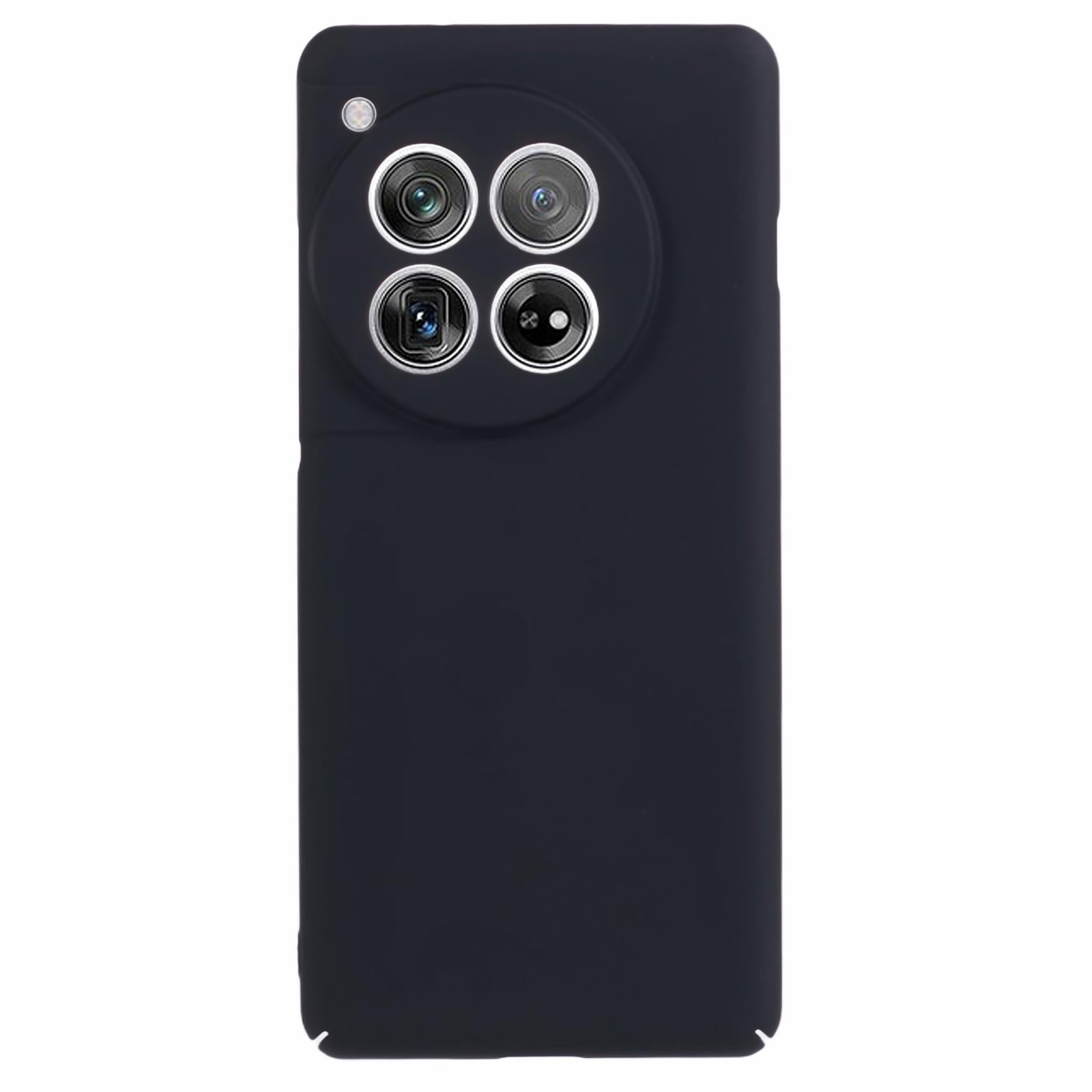 For OnePlus 12 5G Case Skin-touch Rubberized PC Drop Resistant Cell Phone Cover