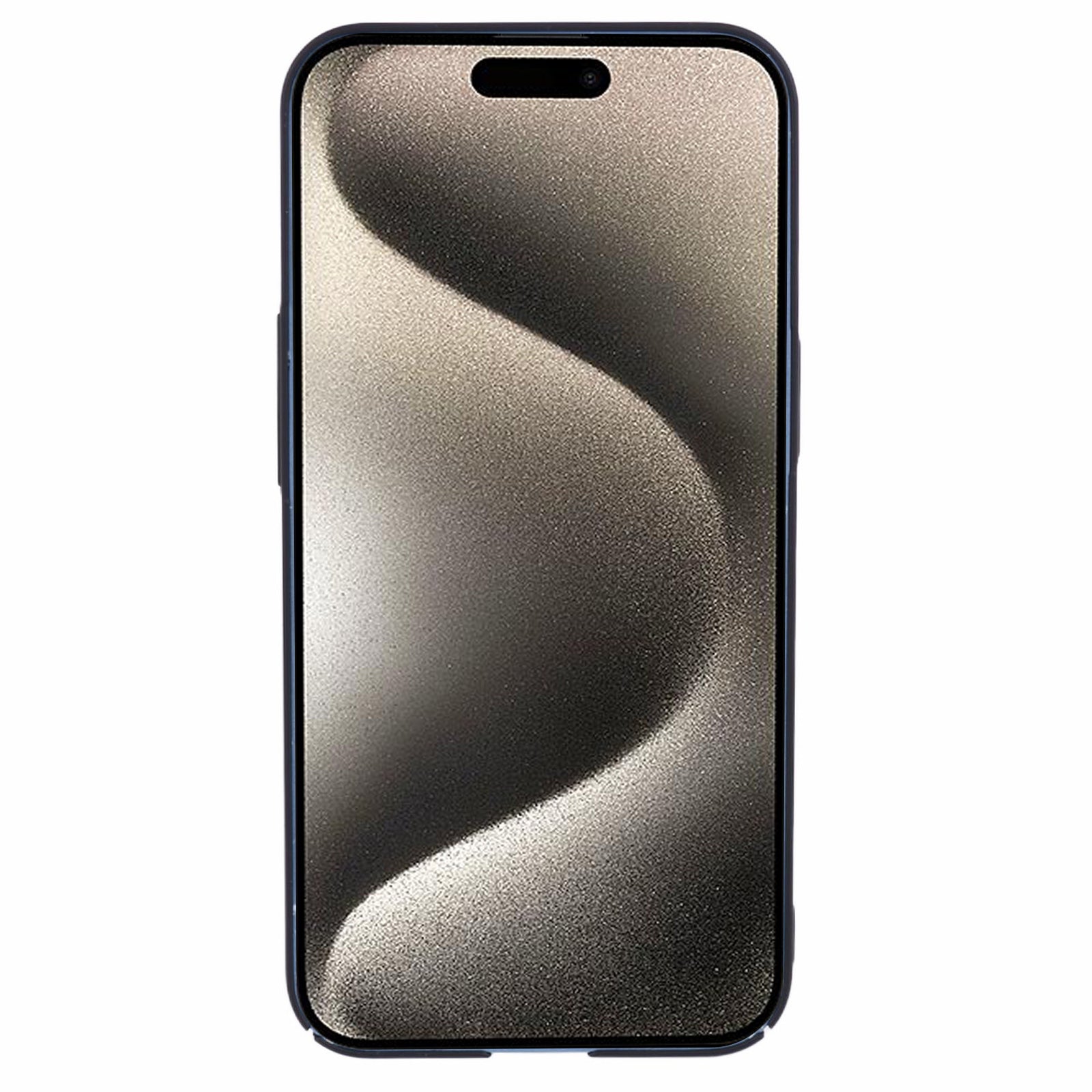 For iPhone 15 Plus Rubberized Hard PC Phone Case Cellphone Skin-touch Cover
