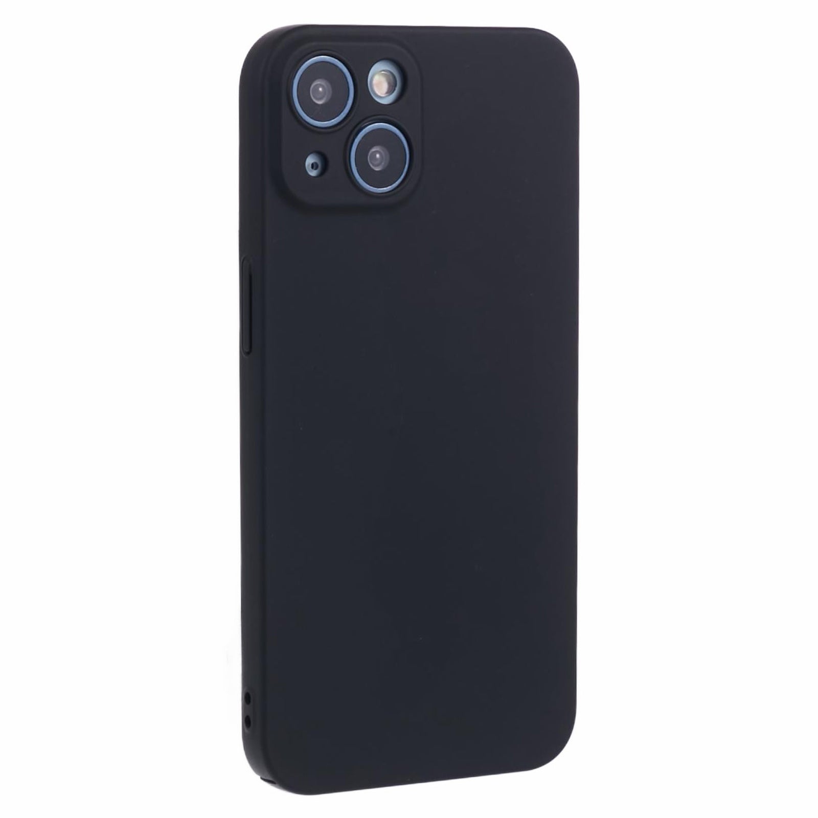 For iPhone 14 Plus Phone Case Skin-Touch Rubberized Hard PC Phone Back Cover