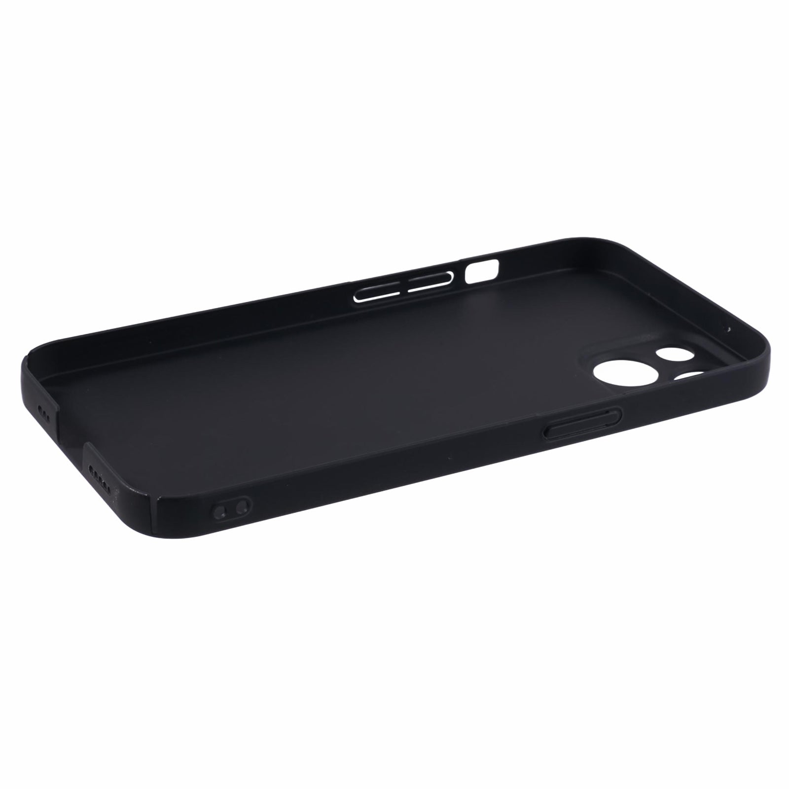 For iPhone 14 Plus Phone Case Skin-Touch Rubberized Hard PC Phone Back Cover