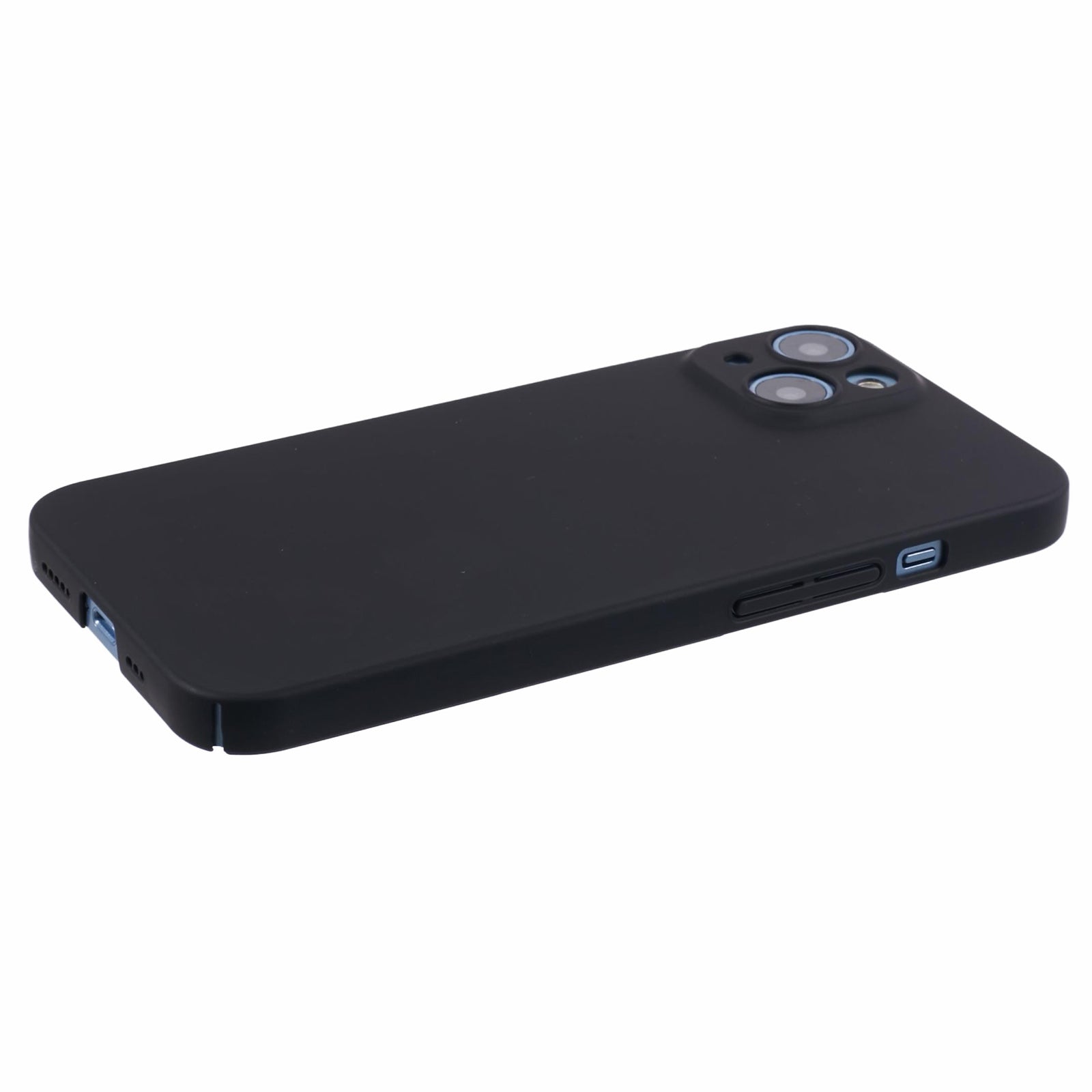 For iPhone 14 Plus Phone Case Skin-Touch Rubberized Hard PC Phone Back Cover