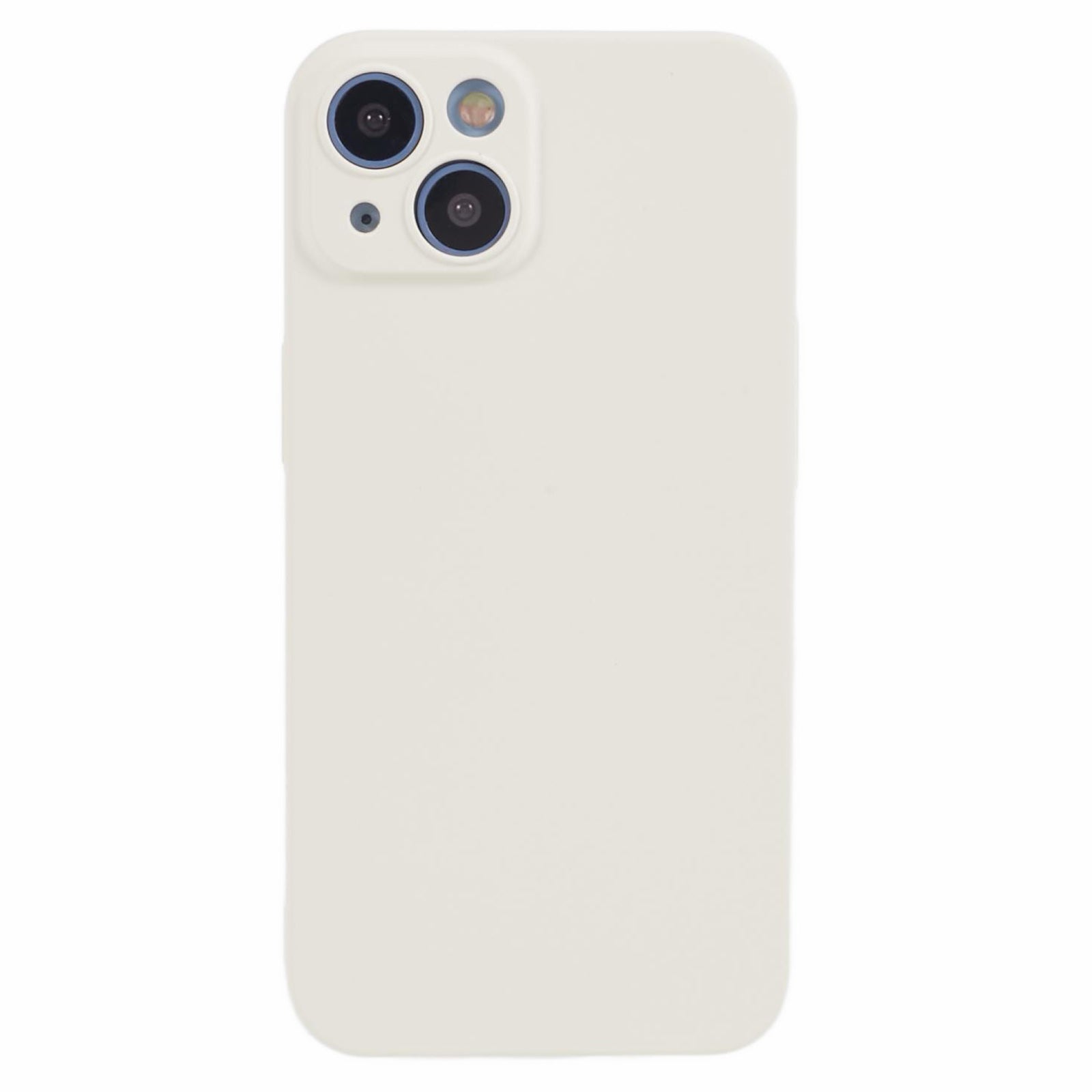 For iPhone 14 Plus Phone Case Skin-Touch Rubberized Hard PC Phone Back Cover