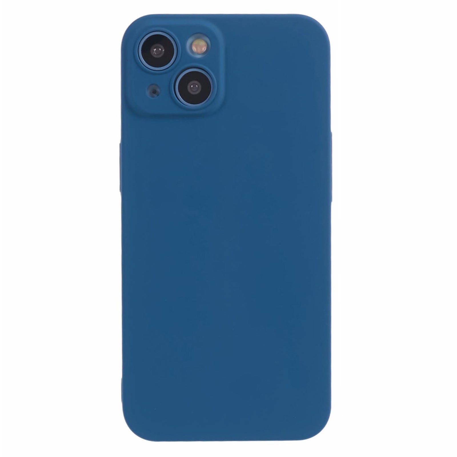 For iPhone 14 Plus Phone Case Skin-Touch Rubberized Hard PC Phone Back Cover