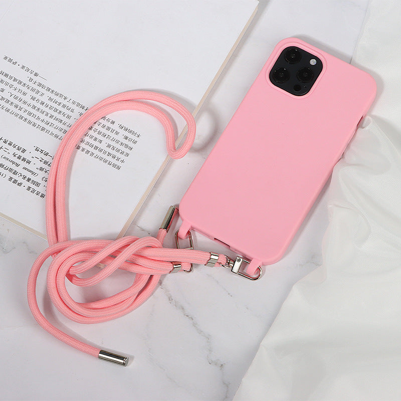 For iPhone 13 Pro Max Case Soft TPU Cell Phone Cover with Straps