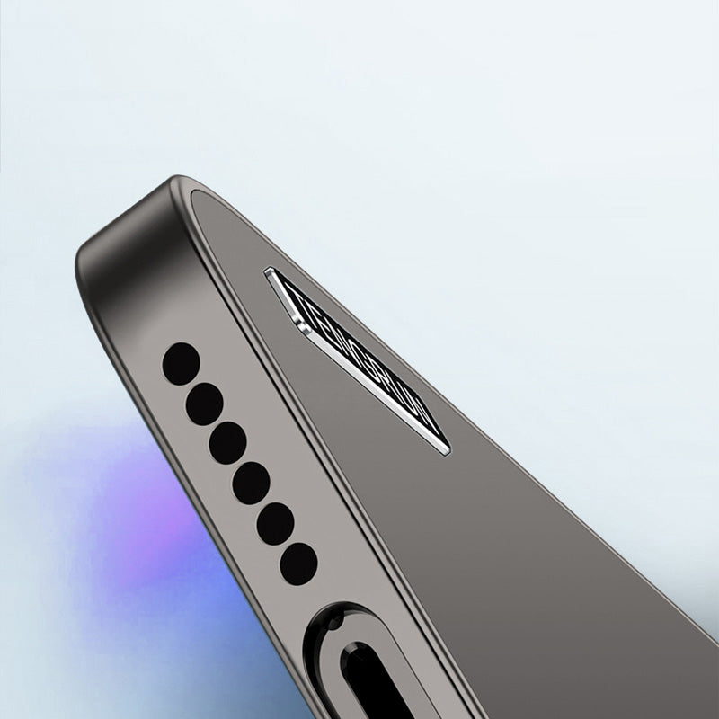 For Samsung Galaxy S24 Case Hard PC Matte Phone Cover with Metal Lens Frame