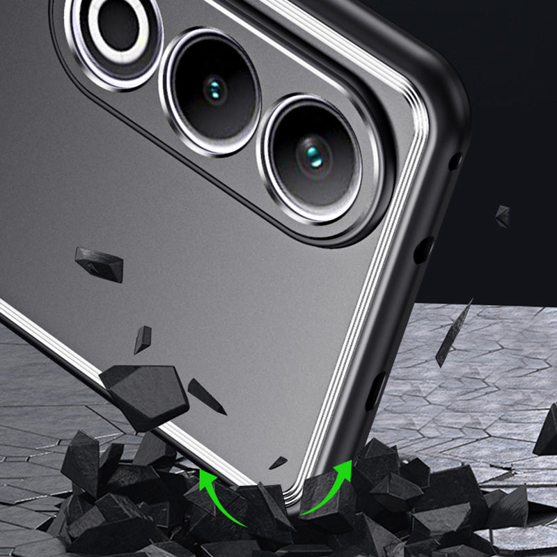 For OnePlus Nord CE4 5G / Ace 3V 5G Case TPU+Aluminium Alloy Heat Dissipation Phone Shell