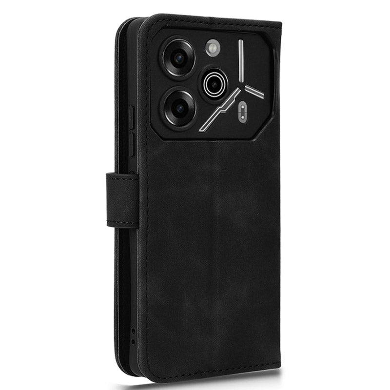 For Transsion Tecno Pova 6 Pro 5G Case Skin-touch Texture Foldable Stand Phone Cover
