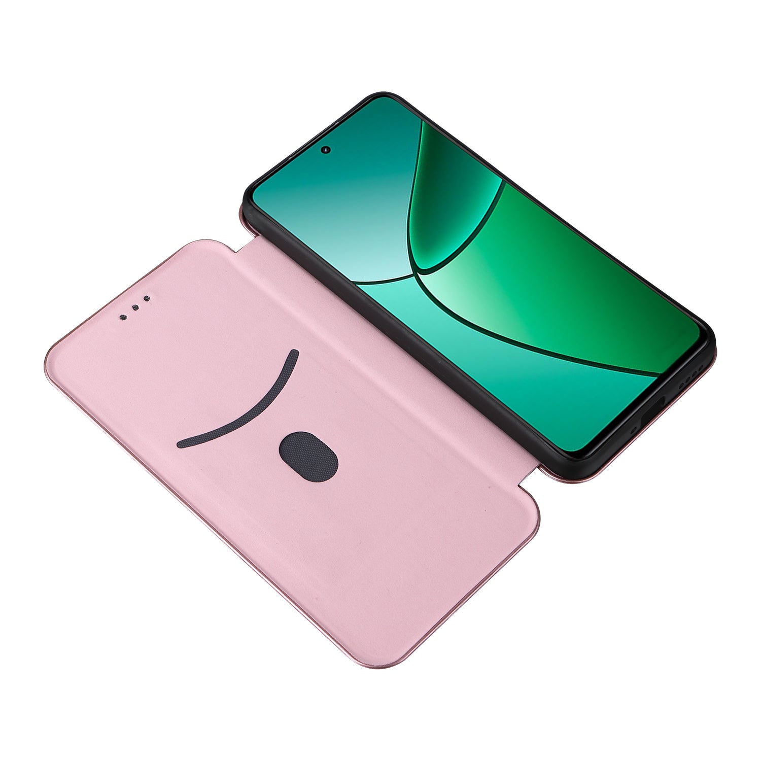 For Realme 12+ 5G / Narzo 70 Pro 5G Case Card Slot PU Leather Magnetic Flip Phone Cover