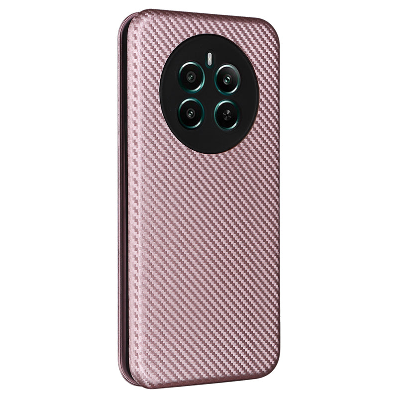 For Realme 12+ 5G / Narzo 70 Pro 5G Case Card Slot PU Leather Magnetic Flip Phone Cover