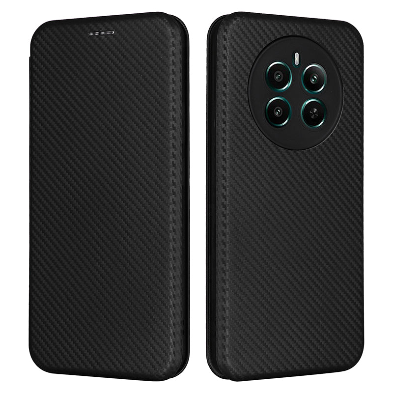 For Realme 12+ 5G / Narzo 70 Pro 5G Case Card Slot PU Leather Magnetic Flip Phone Cover
