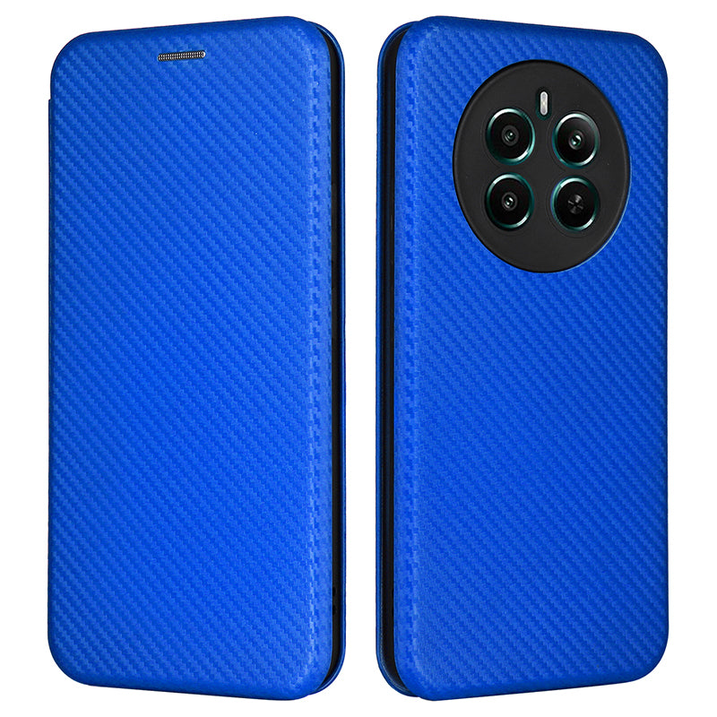 For Realme 12+ 5G / Narzo 70 Pro 5G Case Card Slot PU Leather Magnetic Flip Phone Cover