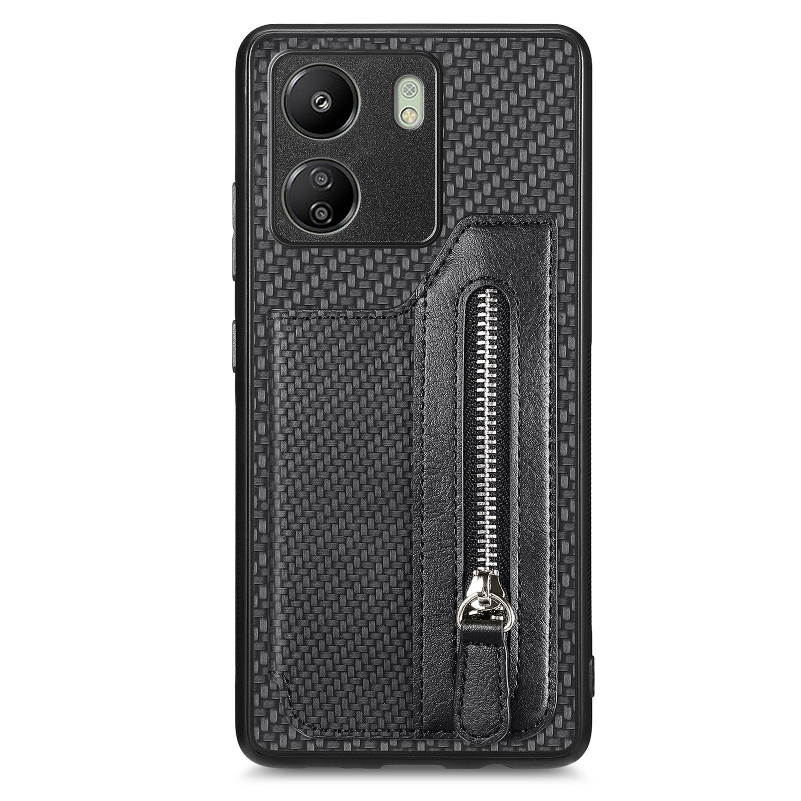 C1-04 For Xiaomi Redmi 13C 4G / Poco C65 4G Wallet Phone Case Kickstand PU+PC+TPU Phone Cover