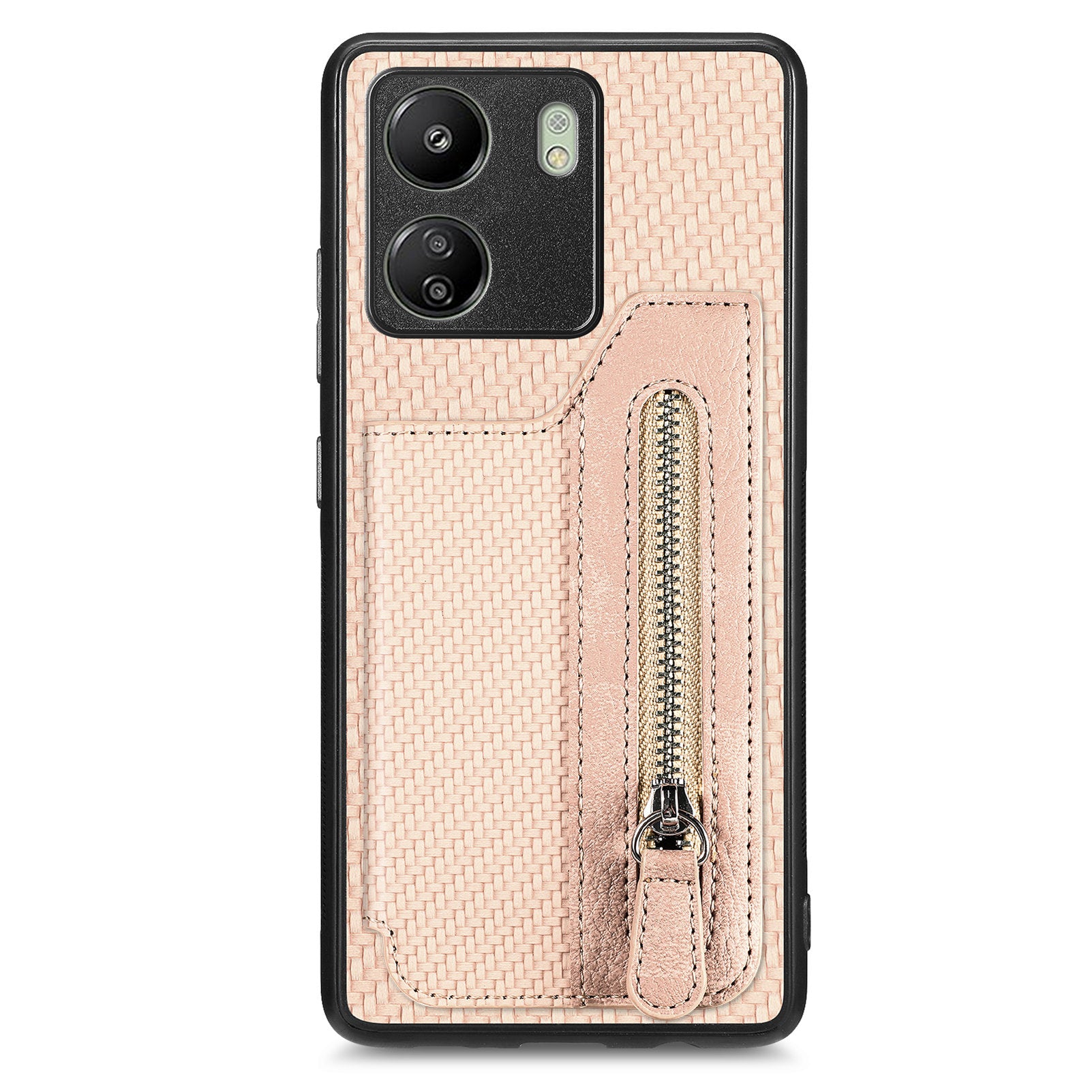 C1-04 For Xiaomi Redmi 13C 4G / Poco C65 4G Wallet Phone Case Kickstand PU+PC+TPU Phone Cover