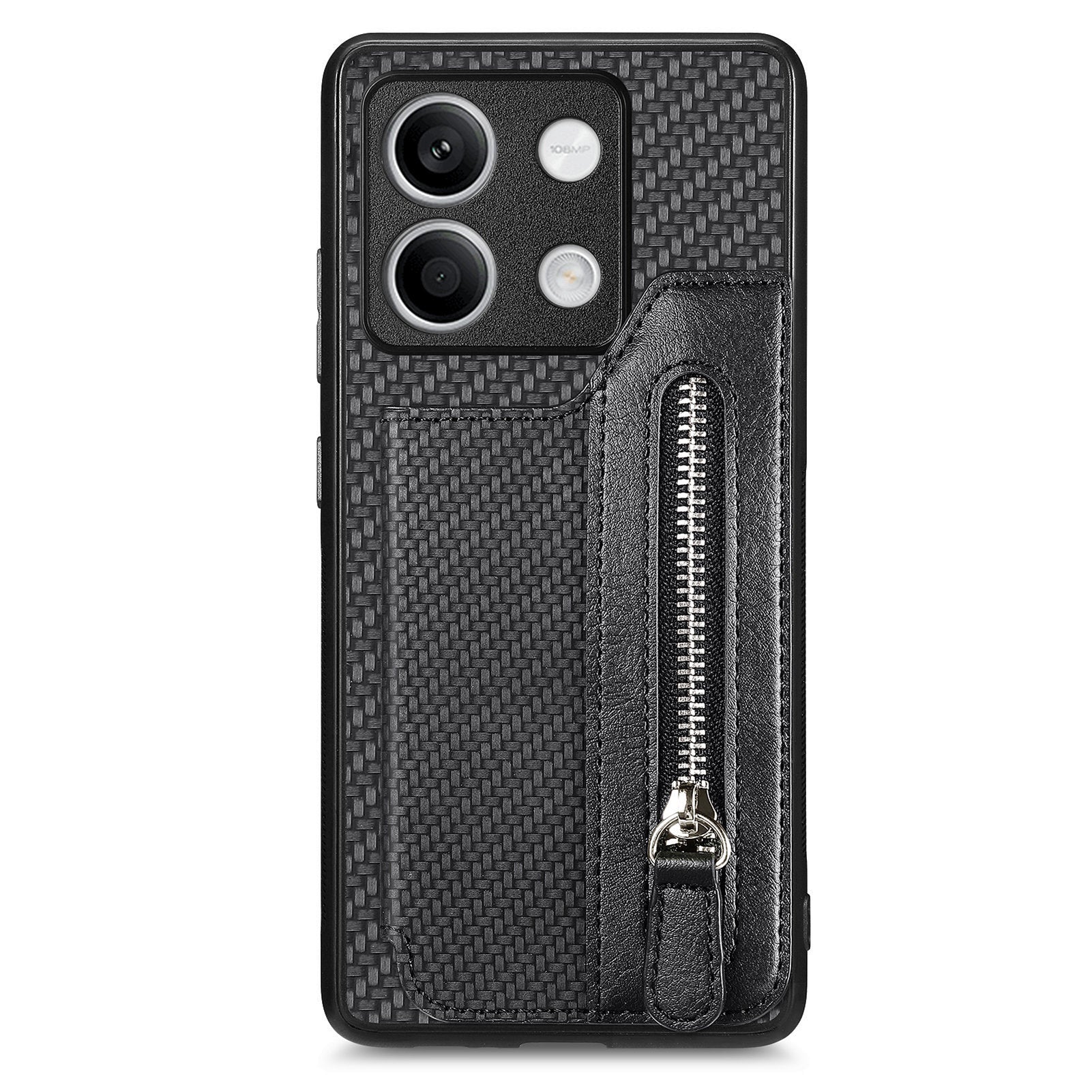 C1-04 For Xiaomi Redmi Note 13 4G Wallet Case PU+PC+TPU Phone Cover with Kickstand