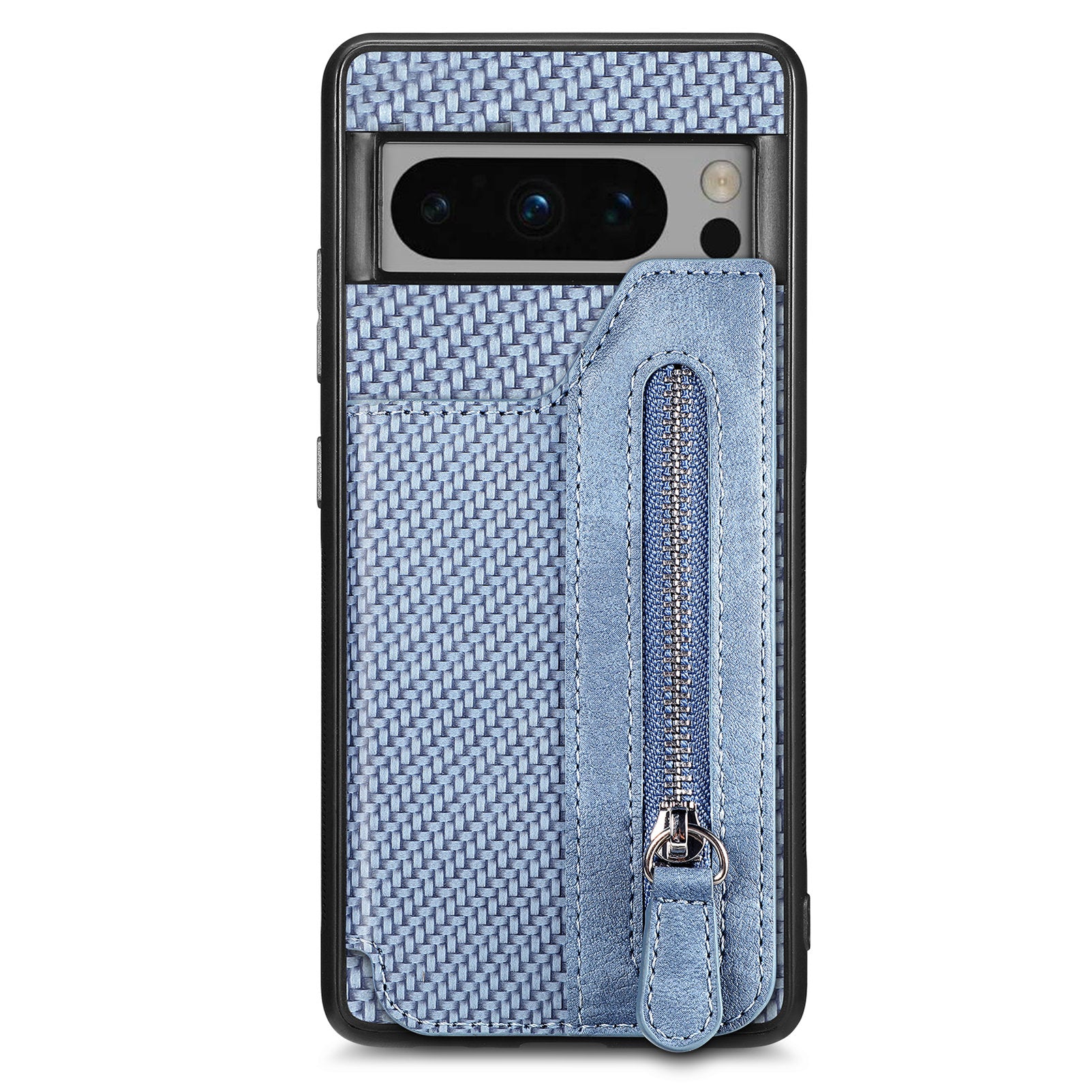 C1-04 For Google Pixel 8 Pro Phone Case Kickstand PU+PC+TPU Wallet Phone Cover