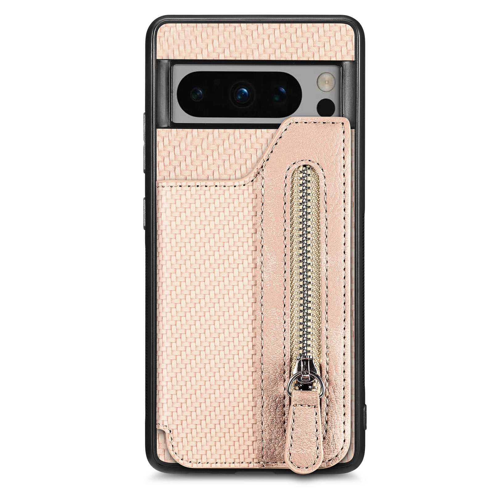 C1-04 For Google Pixel 8 Pro Phone Case Kickstand PU+PC+TPU Wallet Phone Cover
