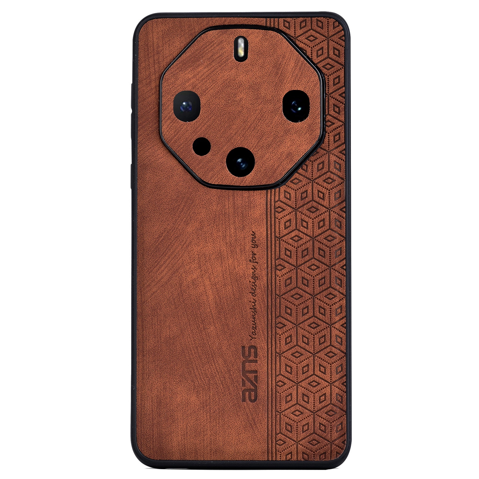 AZNS For Huawei Mate 60 RS Ultimate Cell Phone Case Leather+TPU Imprinted Pattern Cover