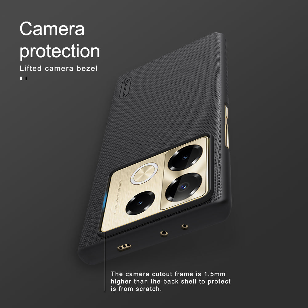 NILLKIN Frosted Shield for Transsion Infinix Note 40 Pro 5G / Note 40 Pro+ Case Matte PC Phone Cover