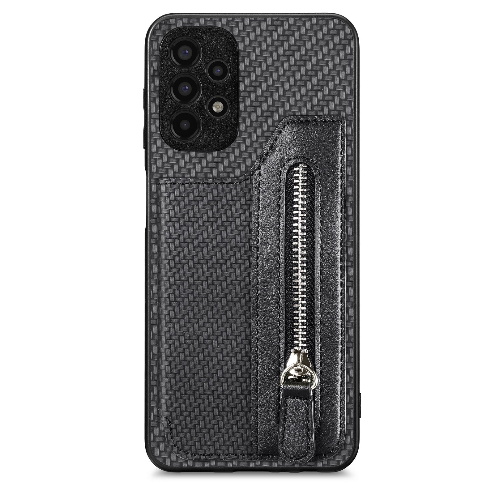 C1-04 For Samsung Galaxy A53 5G Phone Shell PU Leather+PC+TPU Anti-drop Card Holder Case