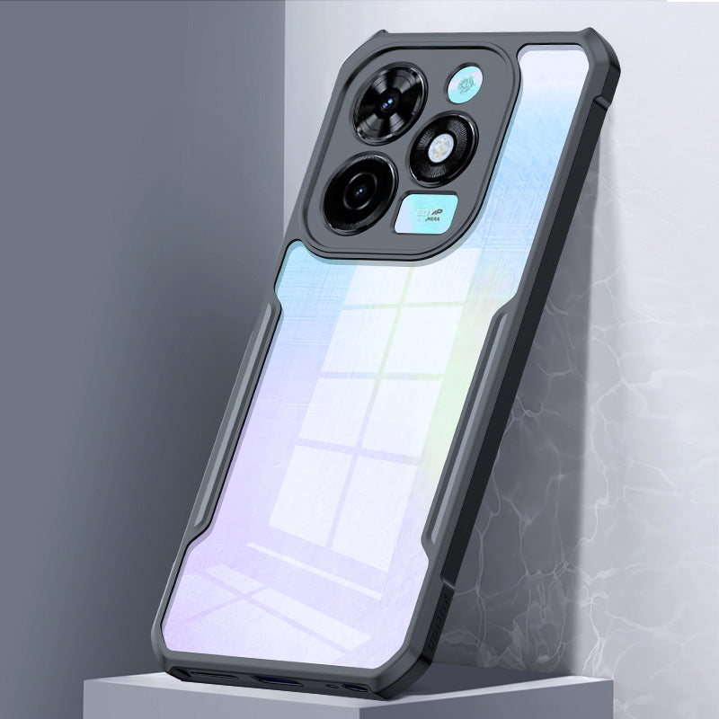 XUNDD For Transsion Tecno Spark 20C Case Shockproof TPU+Acrylic Slim Phone Cover