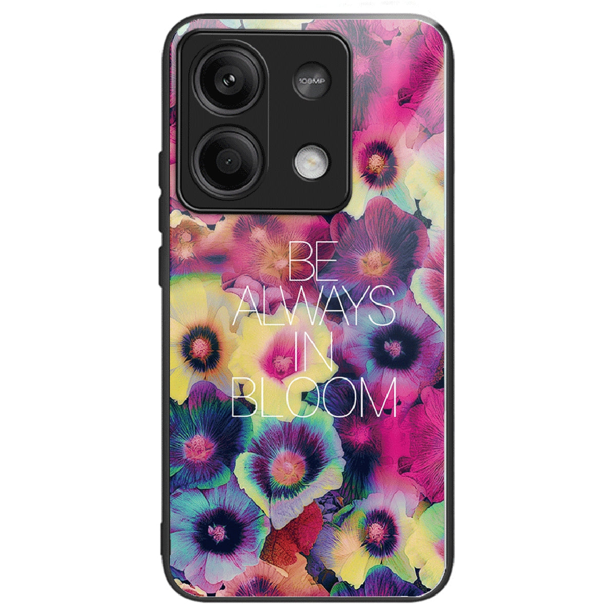 For Xiaomi Redmi Note 13 5G Case Pattern Design Ultra-Thin Tempered Glass Phone Cover