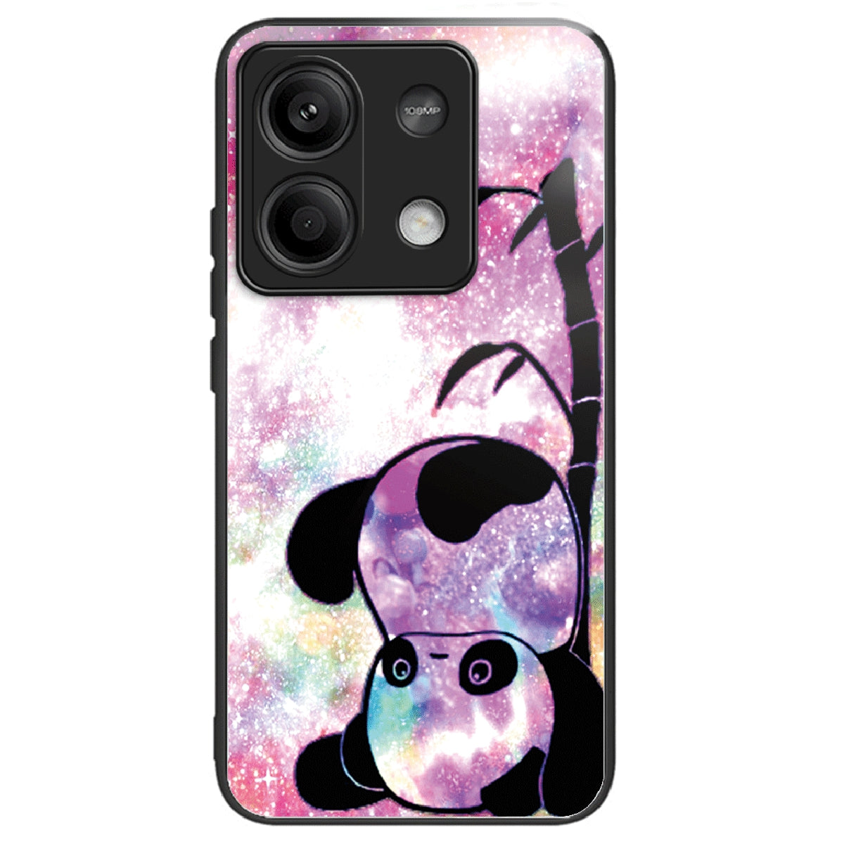 For Xiaomi Redmi Note 13 5G Case Pattern Design Ultra-Thin Tempered Glass Phone Cover